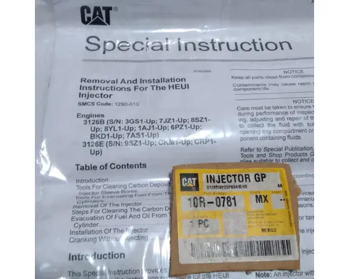 Cat 3126E Injectors - Fuel 
