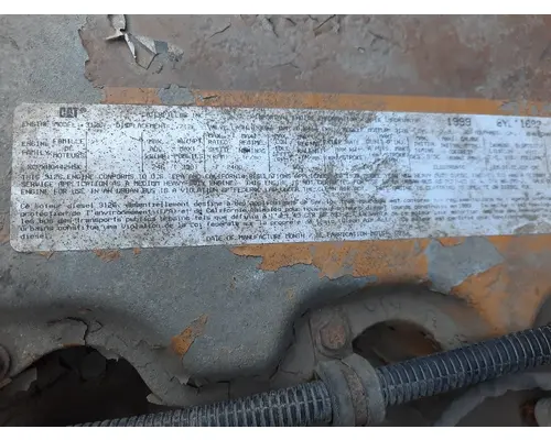Engine Assembly CAT 3126B 249HP AND BELOW LKQ Heavy Truck Maryland