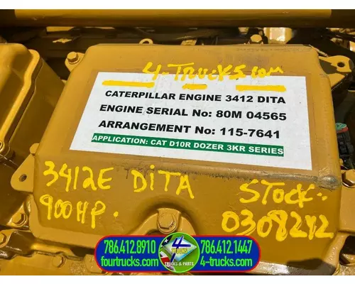 Cat 3412 Engine Assembly