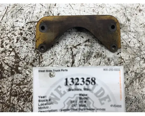 Brackets, Misc. CAT 4N5486 West Side Truck Parts