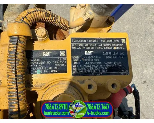 Cat C3.3B Engine Assembly