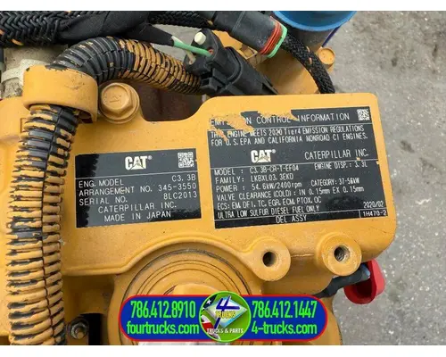 Cat C3.3B Engine Assembly
