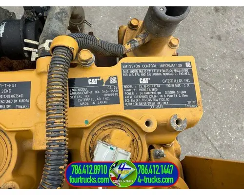 Cat C3.3B Engine Assembly