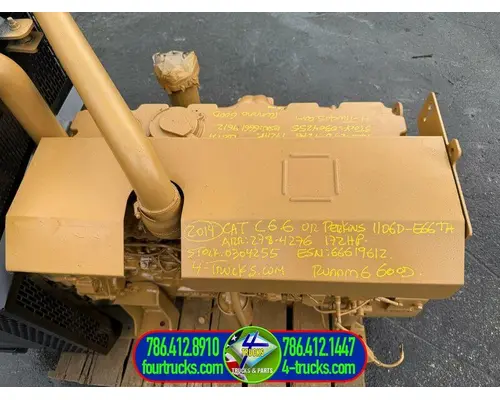 Cat C6.6 Engine Assembly