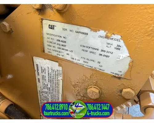 Cat C7.1 ACERT Engine Assembly