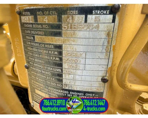 Cat D311 Engine Assembly