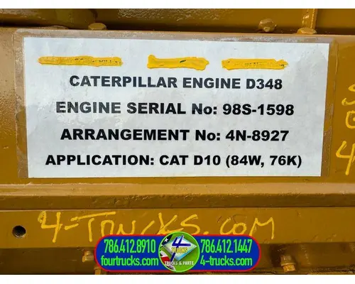 Cat D343 Engine Assembly