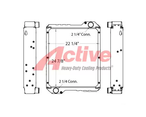 Radiator Caterpillar  Active Radiator
