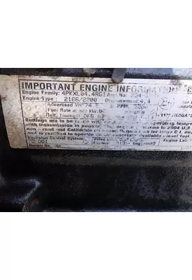Caterpillar 3054C Engine Assembly