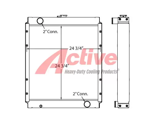 Radiator Caterpillar 311CU EXCAVATOR Active Radiator