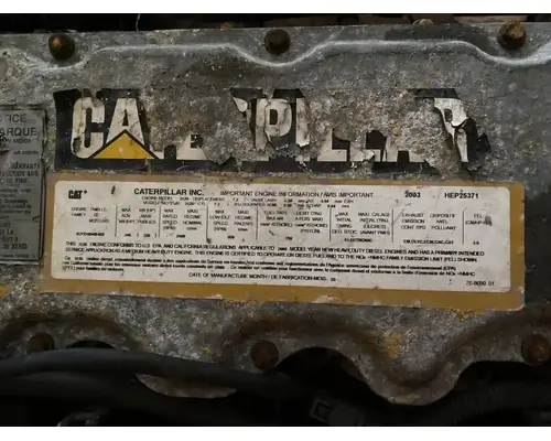 Caterpillar 3126 Engine Assembly