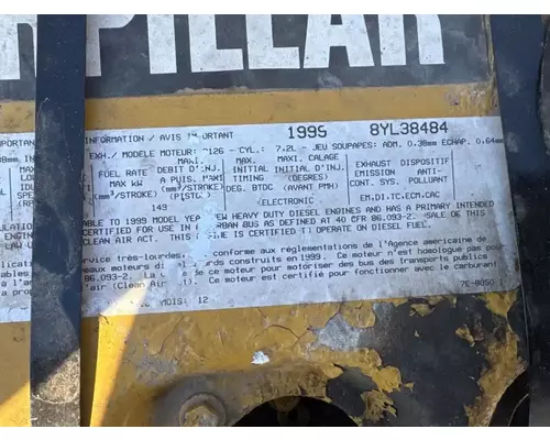 Caterpillar 3126 Engine Assembly
