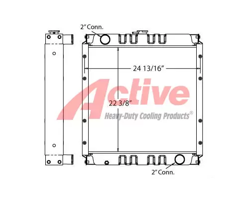Radiator Caterpillar 312B Active Radiator