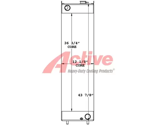 Caterpillar 315D Radiator