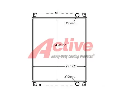 Radiator Caterpillar 320B Active Radiator