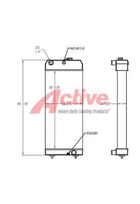 Caterpillar 324D Radiator