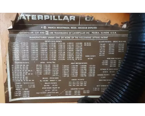 Caterpillar 3406B Engine Assembly