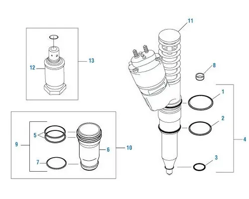 Caterpillar 3406E Engine Parts, Misc.