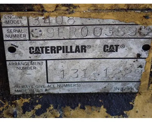 Caterpillar 3408DI Engine Assembly