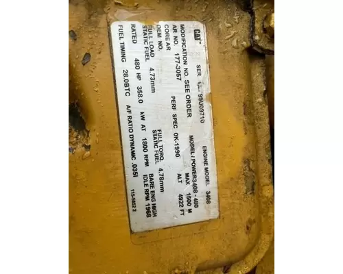 Caterpillar 3408 Engine Assembly