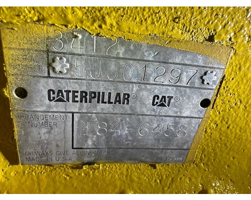 Caterpillar 3412E Engine Assembly