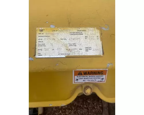 Caterpillar 3412E Engine Assembly