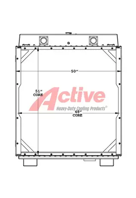 Caterpillar 3412 Radiator