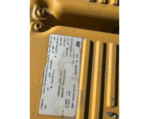 Caterpillar 3456 Engine Assembly