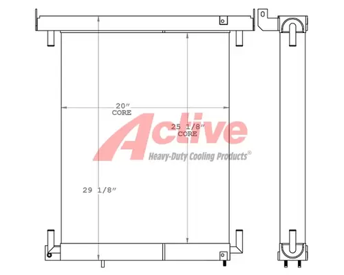 Caterpillar 416E Cooling Assy. (Rad., Cond., ATAAC)