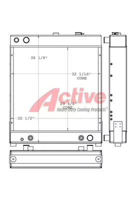 Caterpillar 928G Radiator