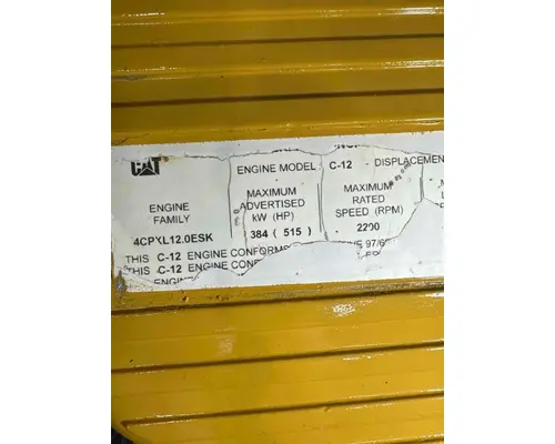 Caterpillar C-12 Engine Assembly