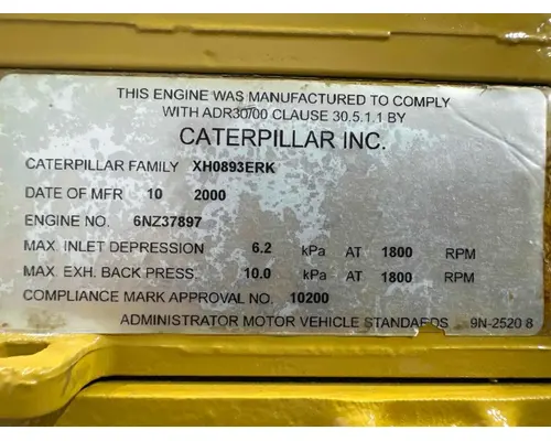 Caterpillar C-15 Engine Assembly