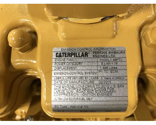 Caterpillar C1.5 Engine Assembly