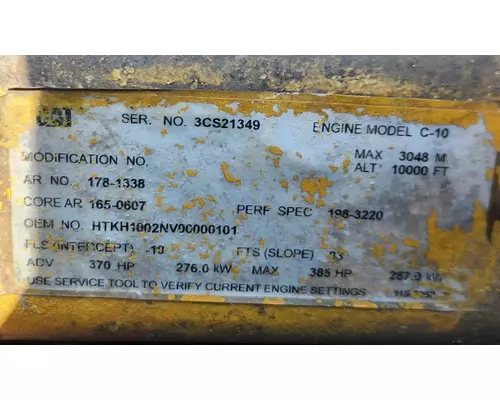 Caterpillar C10 Engine Assembly