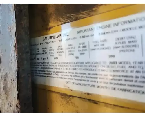 Caterpillar C10 Engine Assembly