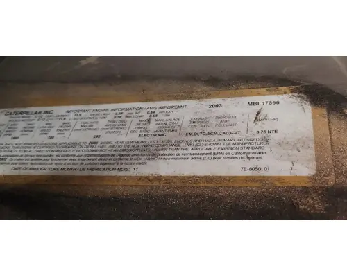 Caterpillar C12 Engine Assembly