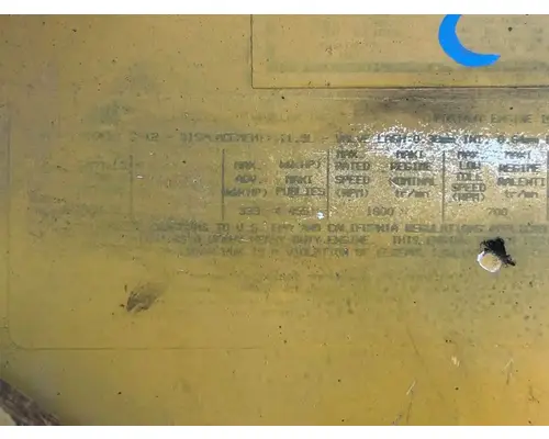 Caterpillar C12 Engine Assembly