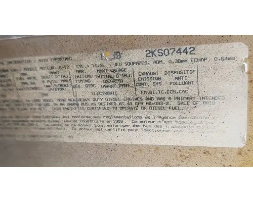 Caterpillar C12 Engine Assembly