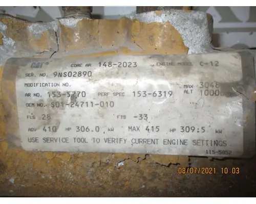 Caterpillar C12 Intake Manifold