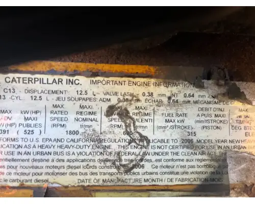 Caterpillar C13 Engine Assembly