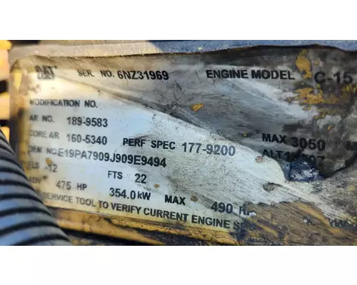 Caterpillar C15 Engine Assembly