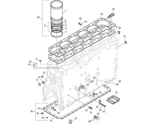 Caterpillar C15 Engine Parts, Misc.