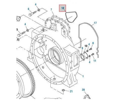 Engine Parts, Misc. Caterpillar C15 HOLST TRUCK PARTS
