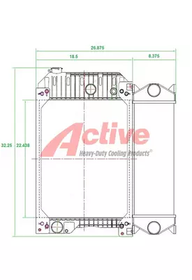 Caterpillar C4.4 Cooling Assy. (Rad., Cond., ATAAC)