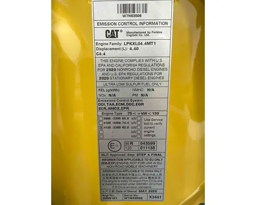Caterpillar C4.4 Engine Assembly