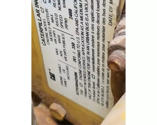 Caterpillar C7ACERT Engine Assembly