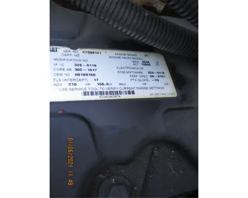 Caterpillar C7ACERT Engine Assembly