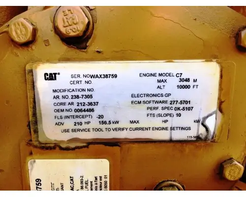 Caterpillar C7 Engine Assembly