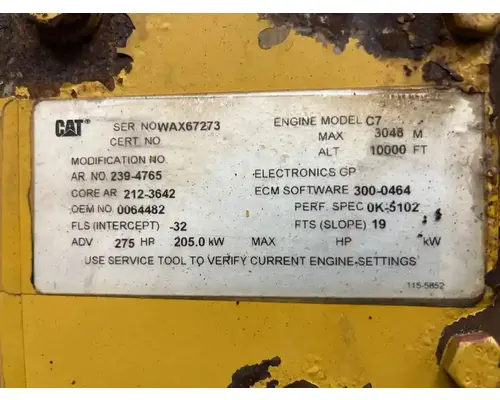 Caterpillar C7 Engine Assembly