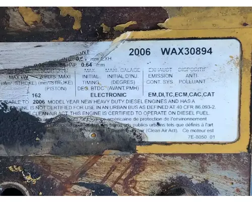 Caterpillar C7 Engine Assembly